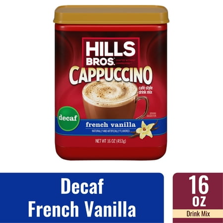 (BBD:04/06/2024)HILLS BROS., CAPPUCCINO DRINK MIX, FRENCH VANILLA