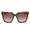 Brown Tortoise, variant on OWL Square Oversized Sunglasses for Men & Women -Top Horned Rim Eyewear