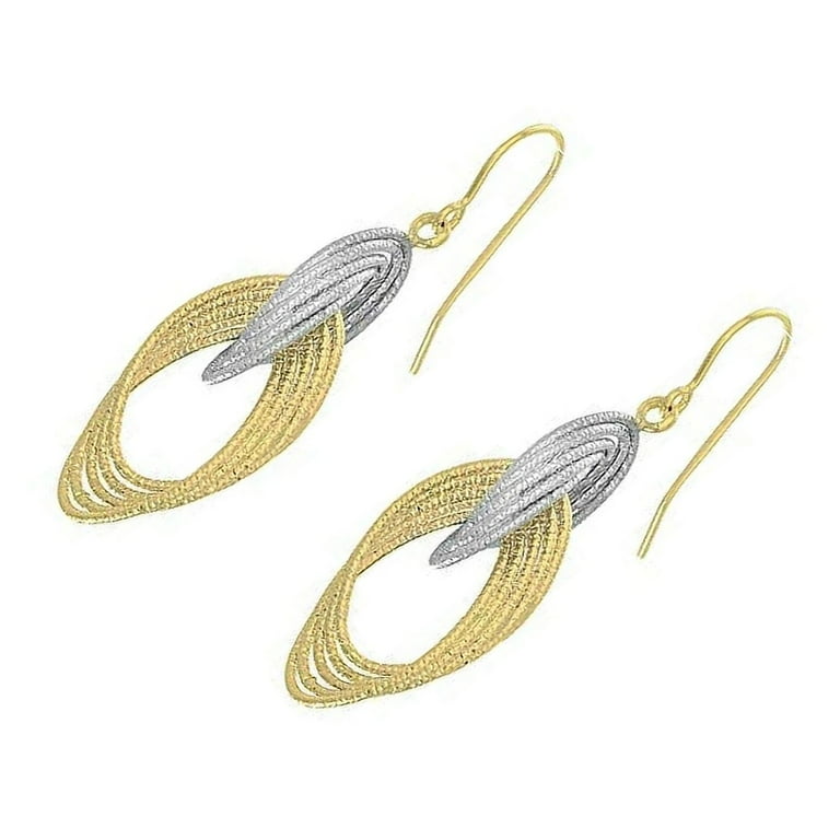 Clasp Fishhook Earrings Gold Fish Hook Clasp Earring Pair – ZIVOM
