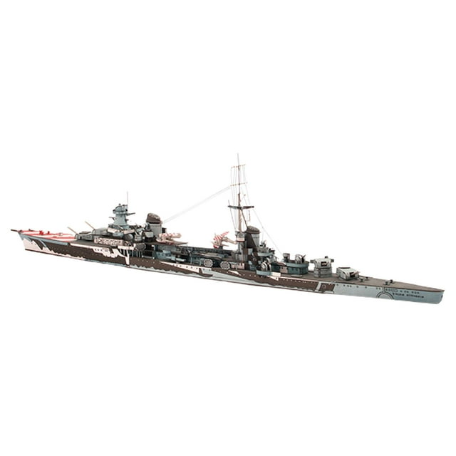 Tachiuwa 1/400 3D Puzzle Cruiser Model Collection Ornaments Desktop Decor Boat Puzzle