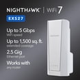 thumbnail image 2 of Extensor de alcance WiFi 7 NETGEAR EXS27 de doble banda, 5 Gbps, 2 of 8