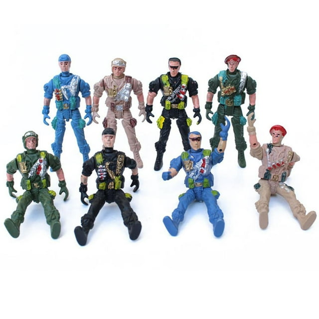 Juguetes de plástico de acción CUTICAT Modelo Kit Juguete Juegos de combate del ejército