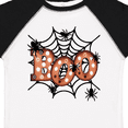 thumbnail image 4 of Inktastic Halloween Boo with Spiders in Web Boys or Girls Toddler T-Shirt, 4 of 5