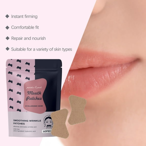 240 Pcs Njoeus Neck Anti Wrinkle Patches, Smoothing Wrinkle Plasters, Reduce Mouth Wrinkles