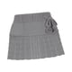 thumbnail image 2 of Minifalda bonita para disfraz, falda corta de cintura baja para boda, cóctel, vestido elegante gris, 2 of 9