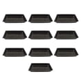 thumbnail image 1 of Bandejas para plántulas sin orificios para germinación de plantas y uso en invernaderos, paquete de 10, para jardinería de interior, 1 of 8