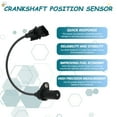 thumbnail image 6 of Crankshaft Position Sensor for 2013 2014 2015 2016 Hyundai Genesis 5.0L 3.8L, 6 of 6