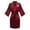 Red, variant on TIMIFIS Women's Short Silky Robes Bridesmaid Bride Party Satin Robes Sleepwear Plus Size Wedding Bridal Party Loungewear Dressing Gowns with 3/4 Sleeve - Spring/Summer