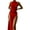 Red, variant on Cover Ups for Swimwear Women Women Bikini Draped Front Drawstring Knot Mesh Cover up Without Swimsuit Coverup for Women,Red