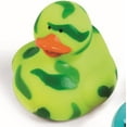 thumbnail image 3 of Fun Express Bright Camo Rubber Duckies - Birthday Party Favors - 12 Pieces - 2", 3 of 6
