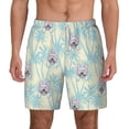 thumbnail image 2 of Picia French Bulldog 3 pattern Mens Swim Trunks with Compression Liner Stretch Beach Shorts Quick Dry with Zipper Pockets No-Chafing Board Shorts-XX-Large, 2 of 9