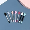 thumbnail image 2 of 1pc Mini Double-headed Silicone Lip Brush Wands Applicator Beauty Tool, 2 of 5