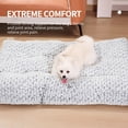 thumbnail image 3 of Dog Beds Thickened Rose Velvet Pet Kennel Bed Mat More Cotton Soft Fluffy Washable Dog Bed, 3 of 8