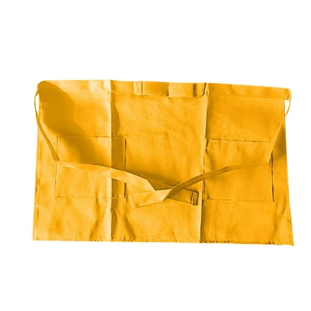 

Buodes Kids Aprons Bulk Various Colors of Short Waist Bow Apron Waiter Apron Kitchen