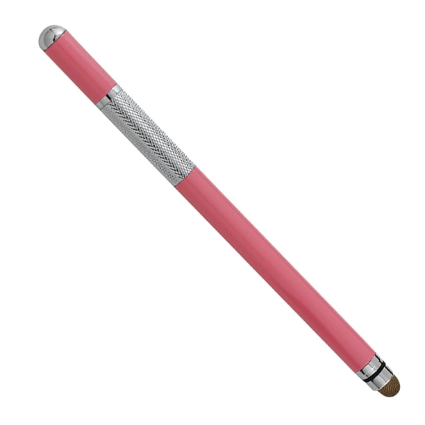 Methold Clip Design Universal Soft Head para teléfono Tablet Durable Stylus Pen Lápiz capacitivo Lápiz de pantalla táctil Electrónica Rosado