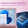 thumbnail image 4 of T & C 10.1' Inch Laptop Computer, powered by Windows 11 Intel N4000 CPU, 8GB Ram, 128GB Storage, HDMI, Bluetooth, 2x USB, Wi-Fi- Rosa, 4 of 8