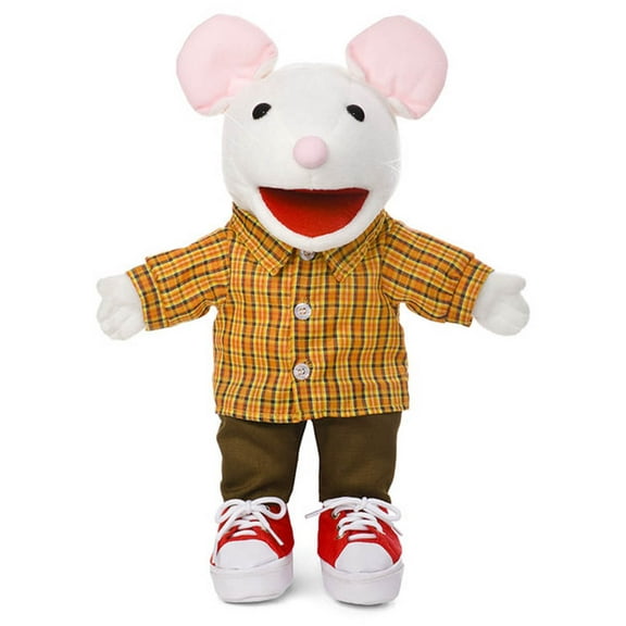 14" Mouse w/ Sneakers, Animal Hand Puppet