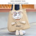 thumbnail image 4 of Bolsa De Transporte De Gatos Portador Mochila Transpirable Cat Out Bag Moda Gran Capacidad Para Gato Cachorro Perro, 4 of 4