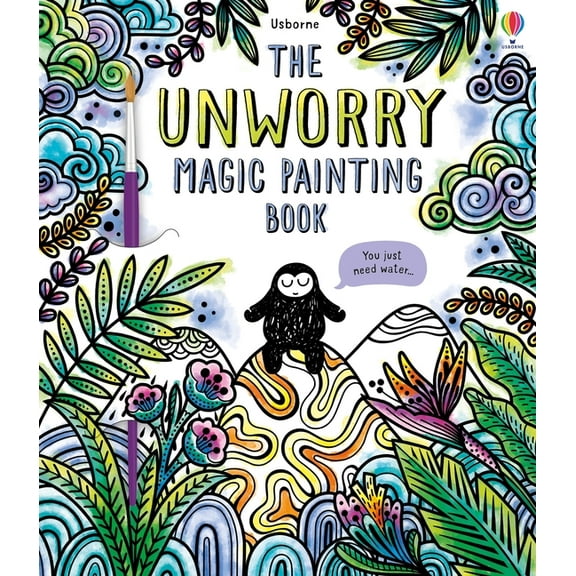 Magic Painting Books Unworry Magic Painting Book, (Paperback)