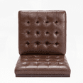 thumbnail image 2 of Modern Solid Wood Accent Chairs - 2-Pack with Non-Slip Pads, 2 of 13