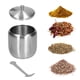 thumbnail image 1 of Contenedor De Azúcar, 370ML, Acero Inoxidable 304, Pulido, Cepillado, Antioxidante, Caja De Condimentos Con Cuchara, 1 of 7