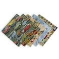 thumbnail image 2 of Springs Creative Cotton 21" Tim Coffey Vintage Travel Fat Quarter Bundle, 5 Pieces, 2 of 3
