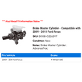 thumbnail image 2 of Brake Master Cylinder - Compatible with 2009 - 2011 Ford Focus 2010, 2 of 2