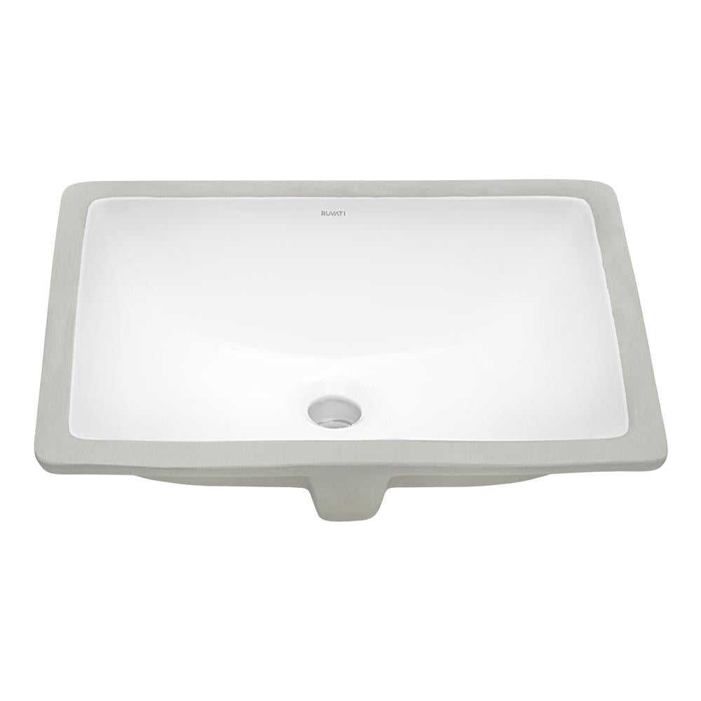Ruvati 18 x 13 inch Undermount Bathroom Sink