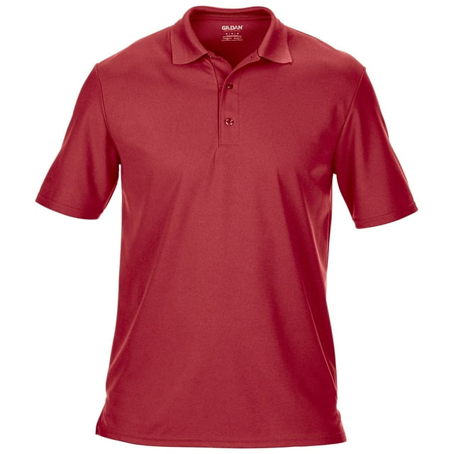 Gildan Mens Double Pique Short Sleeve Sports Polo Shirt