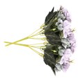 thumbnail image 3 of Flor artificial Decoración floral falsa Oficina en casa Adorno de Ramo de flores artificiales, Gris 2 piezas 5 ramas 15 cabezas kenally HA6792-05B, 3 of 6