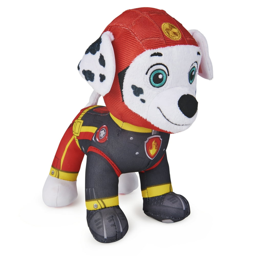 PAW Patrol, Moto Pups Marshall, Stuffed Animal Plush Toy, 8-inch, for Kids Aged 3 and up