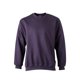 thumbnail image 1 of James and Nicholson - Jersey pesado de cuello redondo unisex (Berenjena), 1 of 2