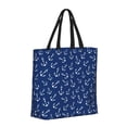 thumbnail image 2 of KLL Nautical Anchors Pattern Aesthetic Tote Bag for Women Beach Bag Shopping Bags Shoulder Bag Reusable Grocery Bags, 2 of 7