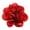 Red, variant on Rose Flower Brooch, 4.3 Inch Handmade Satin Fabric Lapel Pins Brooch Pin Elegant Floral Hair Clip for Women Wedding Party Dance Banquet Dress, Wine Red