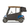 thumbnail image 2 of Club Car Precedent Golf Cart PRO-TOURING Sunbrella Track Enclosure - Black, 2 of 2