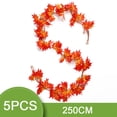 thumbnail image 4 of colgante de plantas de hojas de hiedra artificiales, flores de follaje falso, hogar, cocina, ín, oficina, boda, decoración de pared 5 piezas de Colco colgando vides falsas, 4 of 4