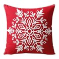 thumbnail image 2 of Nkmbld Christmas Decorative Throw Pillows Christmas Home Decoration Canvas Embroidered Deer Snow Pillow for Sofa, Couch, Bed and Car, 2 of 7