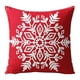thumbnail image 1 of Cubiertas de Almohada de Navidad, Nuevo Lienzo de Algodón Bordado Ciervo Nieve Cojín de la Almohada de Navidad, Decoración Festiva Del Hogar para Sofá Cama Sillón, 1 of 4