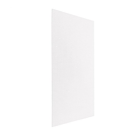 Triton Products® White Polypropylene Pegboard, One 48" x 96" x 1/4" Pegboard