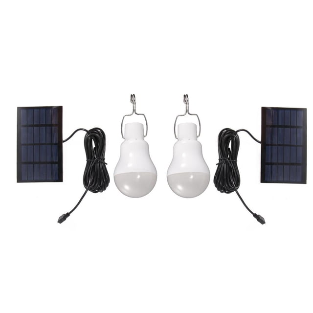 Bombilla De Energía Solar De 15W 12 Led 110Lm Luz Solar Para Tienda De Campaña Batería Incorporada De 800Mah Carga Solar Y Bombilla Recargable Usb Para El Hogar Picnic Para Acampar Al Aire Libre Scienceny HA026570-01