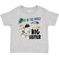thumbnail image 3 of Inktastic Out of This World Big Sister Astronaut in Space Girls Baby T-Shirt, 3 of 5