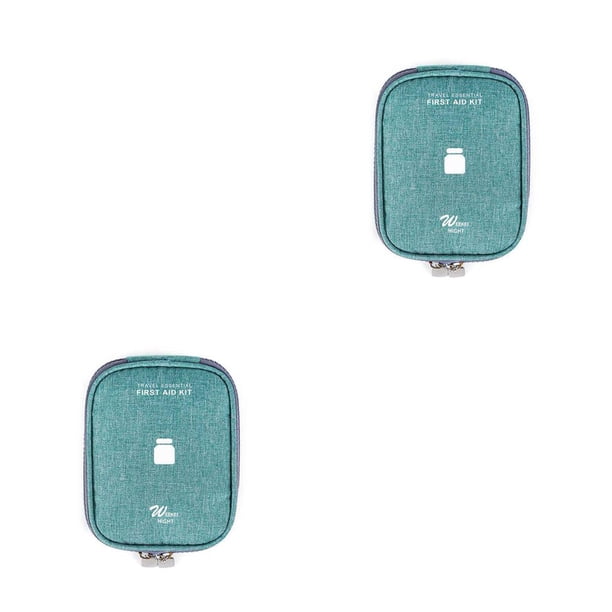Bearachild Organizador de emergencia con cremallera, impermeable, bolsa de almacenamiento vacía, bolsillos de clasificación, caja de paquete Type9 NO9