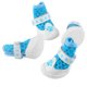 thumbnail image 3 of 4 Uds botines para perros verano moda malla transpirable ligero antideslizante resistencia perro Protector de pata para caminar al aire libre azul, 3 of 13