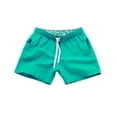 thumbnail image 1 of Mens Quick Dry Shorts Mens Quick Dry Beach Pants Plain Three Quarter Pants Loose Swim Shorts Workout Quick Dry Pants Men Mens Shorts Elastic Waist Swim Shorts for Men Quick Dry, 1 of 3