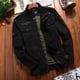 thumbnail image 4 of Chaqueta cortavientos informal para hombre, abrigo para primavera y otoño, nueva prenda de abrigo novedosa, chaqueta militar ajustada, chaquetas cargo para hombre, chaqueta bomber para hombre, 4 of 4