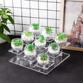 thumbnail image 4 of 9-Tieracrylic Transparent Cake Ladder Display Stand Perfume Figurine Stand, 4 of 5