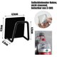 thumbnail image 2 of Sponge Holder, Self-adhesive Sponge Holder, Kitchen Sponge Holder No Drilling Gift, 2 of 5