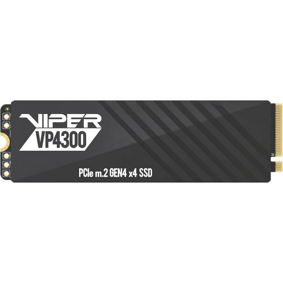 Patriot Viper VP4300 1TB M.2 Gen4 NVMe SSD – DRAM Cache, Heatsink, 7400MB/s, PCIe 4.0 x4 Internal Solid State Drive VP4300-1TBM28H