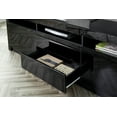 thumbnail image 3 of MMT Modern TV Stand Cabinet, 78.7" Long, Black Gloss, for 65-90 Inch TVs, 3 of 6