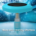 thumbnail image 2 of Solar Pool Cleaner & Floating Water Purifier | Copper for Pool 35,000 Gallons | Large Solar Panel & 2 Sets of Fittings | 85% Less Chlorine | Fits Fresh, Salt Water, Inground Pool & Above Ground Pond, 2 of 8